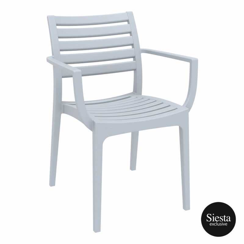 Artemis Armchair - Silver Grey