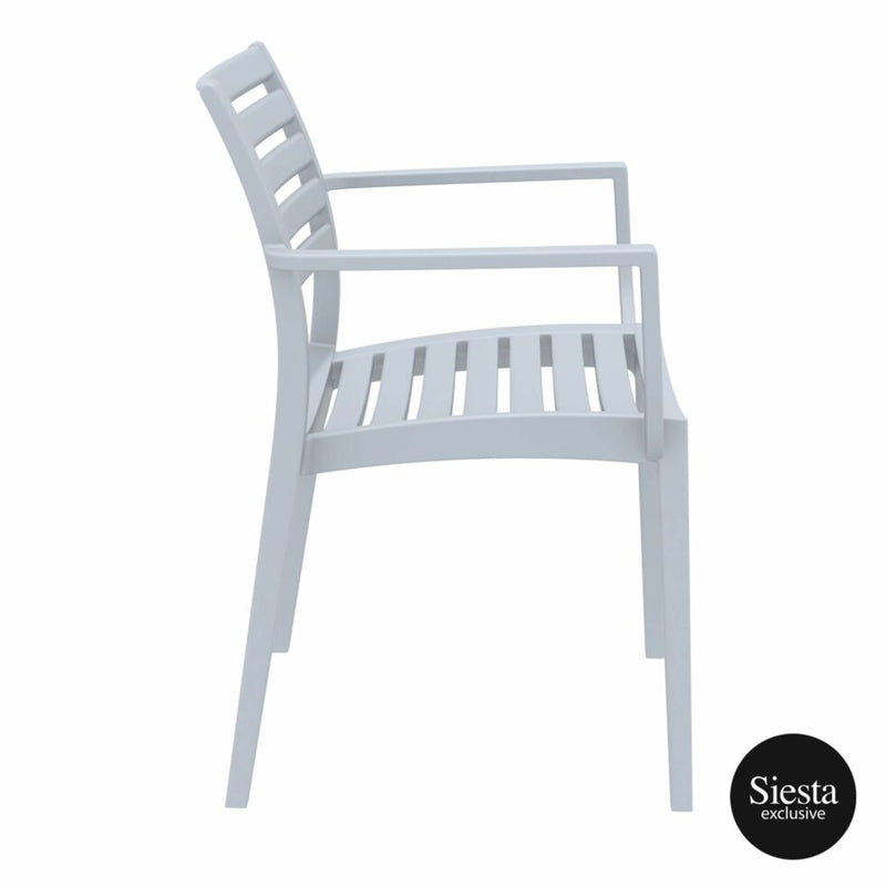 Artemis Armchair - Silver Grey