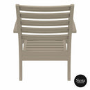Artemis XL Lounge Armchair - Taupe
