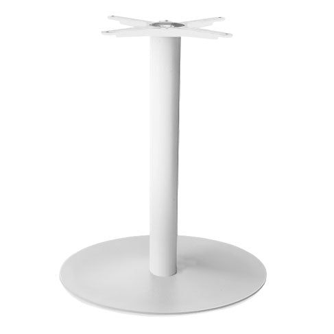 Disco Table Base White - 600Dia