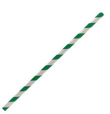 Straw Regular Green Stripe p250