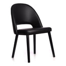 Semifreddo Chair - Black Legs/Black Vinyl