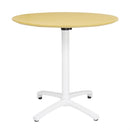 Bolero Folding PP Table Mustard Yellow - 800mm