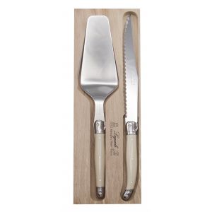 Debutant Cake Knife and Server Set Ivory