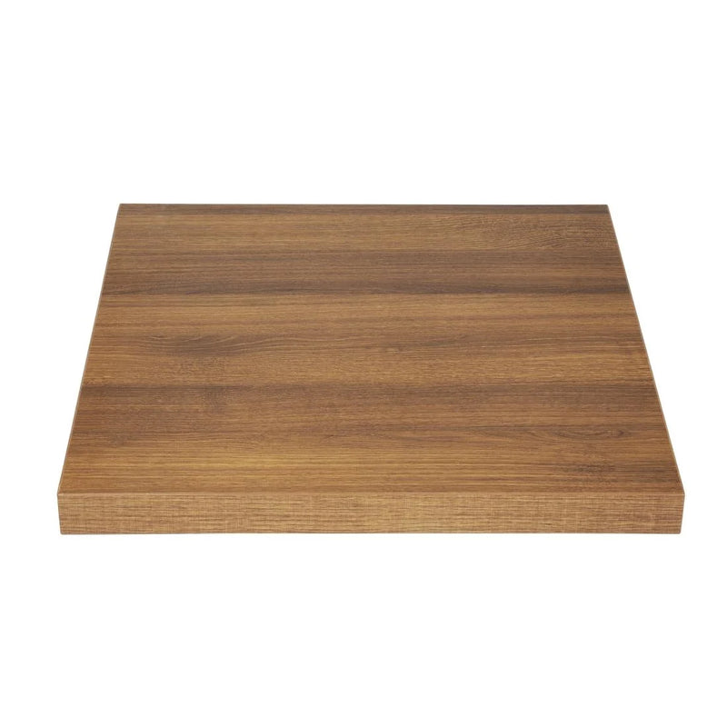 Bolero 48mm Table Top (700mm Square) Rustic Oak