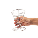 Cone Fry Holder - Chrome Wire