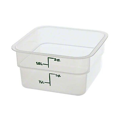 Camsquare Food Container. 1.9L - Translucent