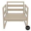 Mykonos Lounge Armchair - Taupe