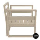 Mykonos Lounge Armchair - Taupe