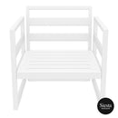 Mykonos Lounge Armchair - White