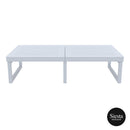 Mykonos Lounge Table XL - Silver Grey