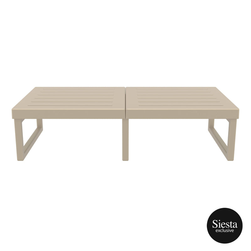 Mykonos Lounge Table XL - Taupe