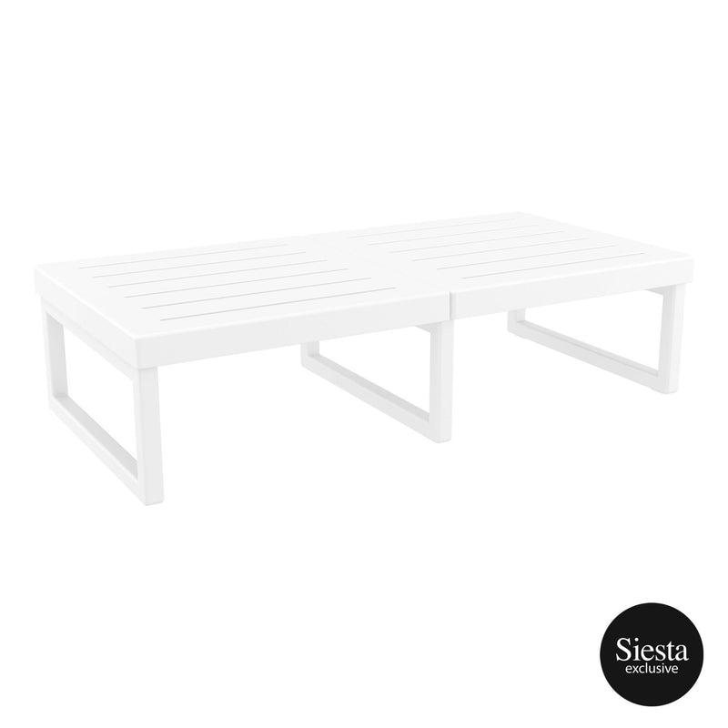 Mykonos Lounge Table  XL - White