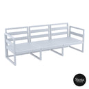 Mykonos Lounge Sofa XL - Silver Grey