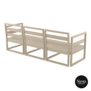 Mykonos Lounge Sofa XL - Taupe