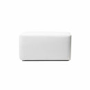 Ottoman Rectangle - White