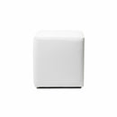 Ottoman Cube - White