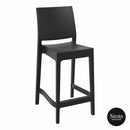 Maya Barstool  65 - Black