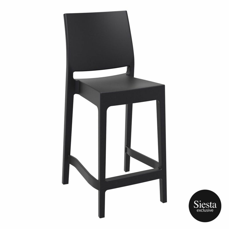 Maya Barstool  65 - Black
