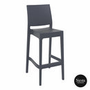 Maya Barstool  75 - Anthracite