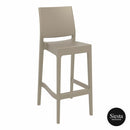 Maya Barstool  75 - Taupe
