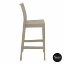 Maya Barstool  75 - Taupe