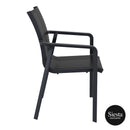 Pacific Arm Chair - Black/Black