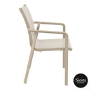 Pacific Arm Chair - Taupe/Taupe