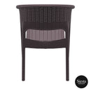 Panama Arm Chair - Chocolate