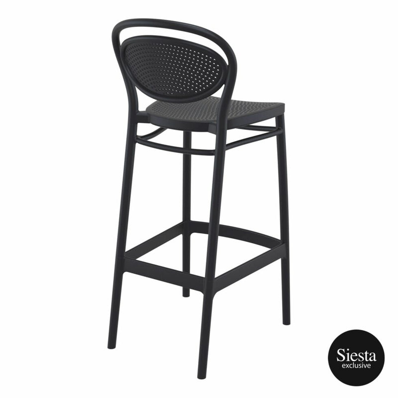 Marcel Barstool 75 - Black