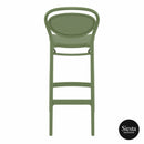 Marcel Barstool 75 - Olive Green