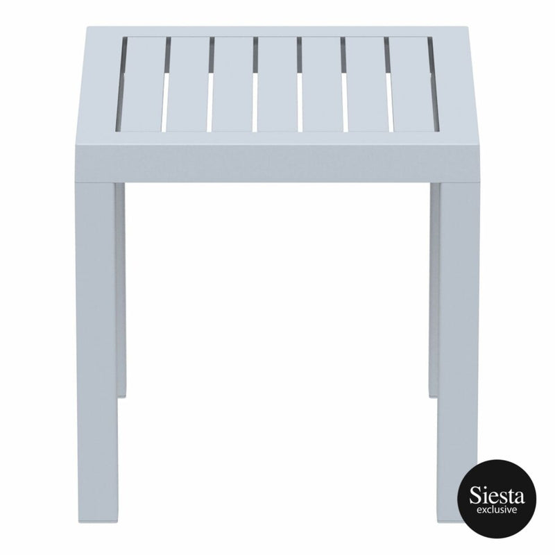Ocean Side Table - Silver Grey