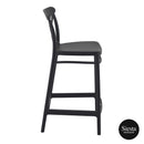Cross Barstool 65 - Black