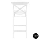 Cross Barstool 65 - White