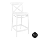 Cross Barstool 65 - White