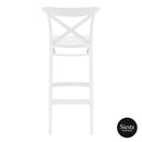 Cross Barstool 75 - White