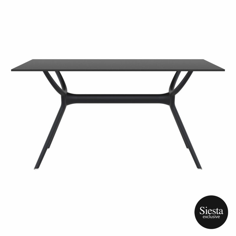 Air Table 140 - Black (Top & Base)