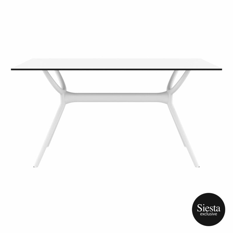 Air Table 140 - White (Top & Base)