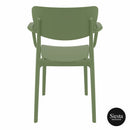 Lisa Armchair - Olive Green