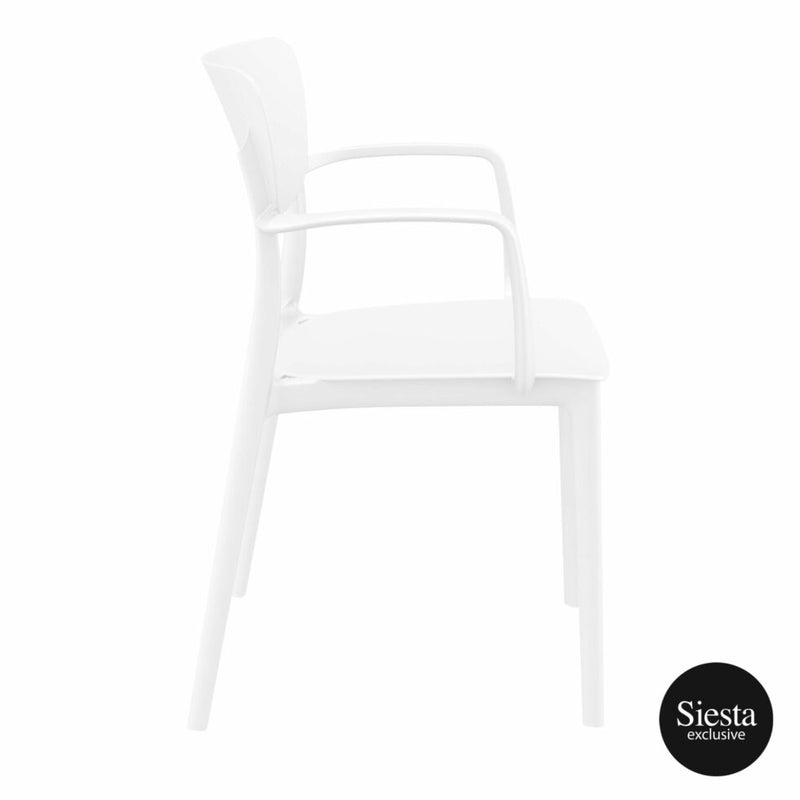 Lisa Armchair - White