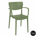 Loft Armchair - Olive Green