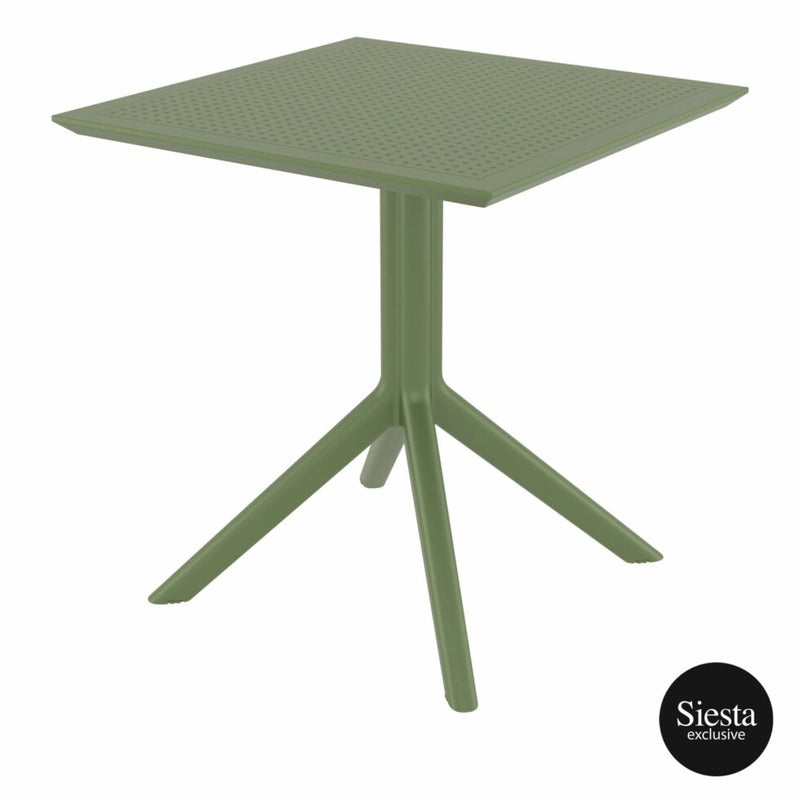 Sky Table 70 - Olive Green