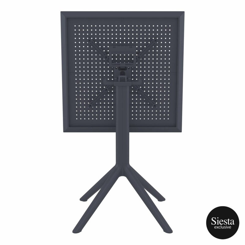 Sky Folding Table 60 Square - Anthracite