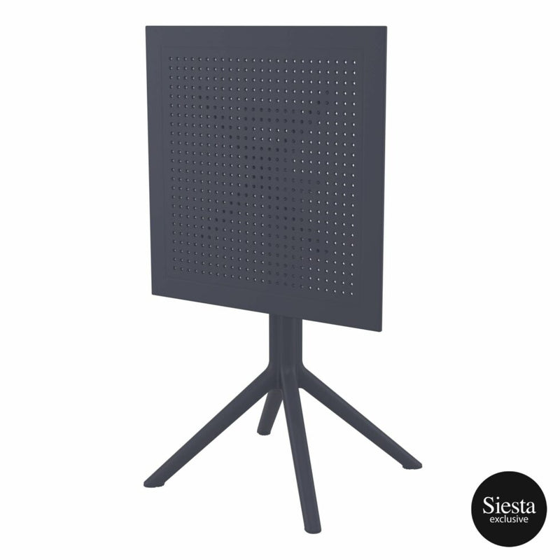 Sky Folding Table 60 Square - Anthracite