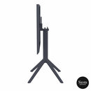Sky Folding Table 60 Square - Anthracite