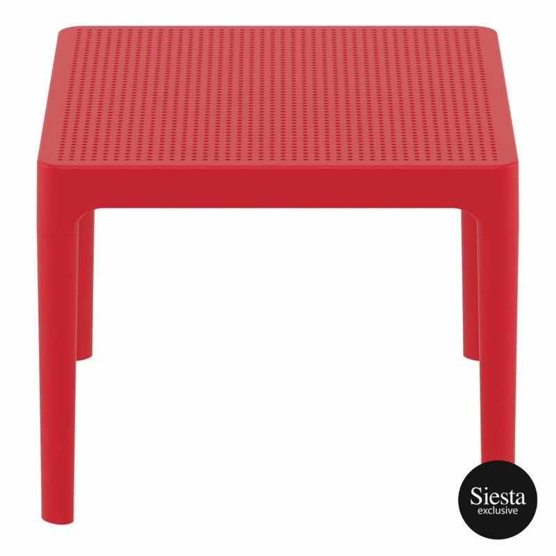 Sky Side Table - Red