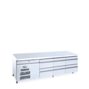 Under Broiler Counter - Six Drawer Self Contained Lowline Refigerator