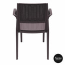 Capri Armchair - Chocolate