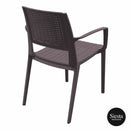 Capri Armchair - Chocolate