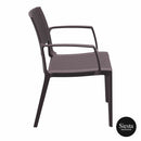 Capri Armchair - Chocolate